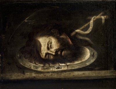 Kopf des Heiligen Johannes des Täufers von Unbekannt Unbekannt